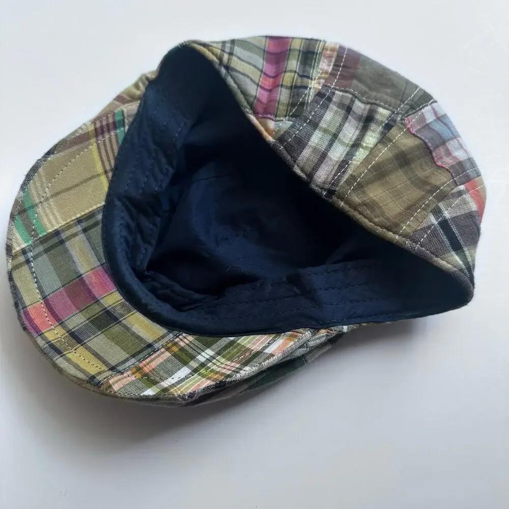 San Diego Hat Co. Kids Plaid Drivers Hat Size 5-7 Years